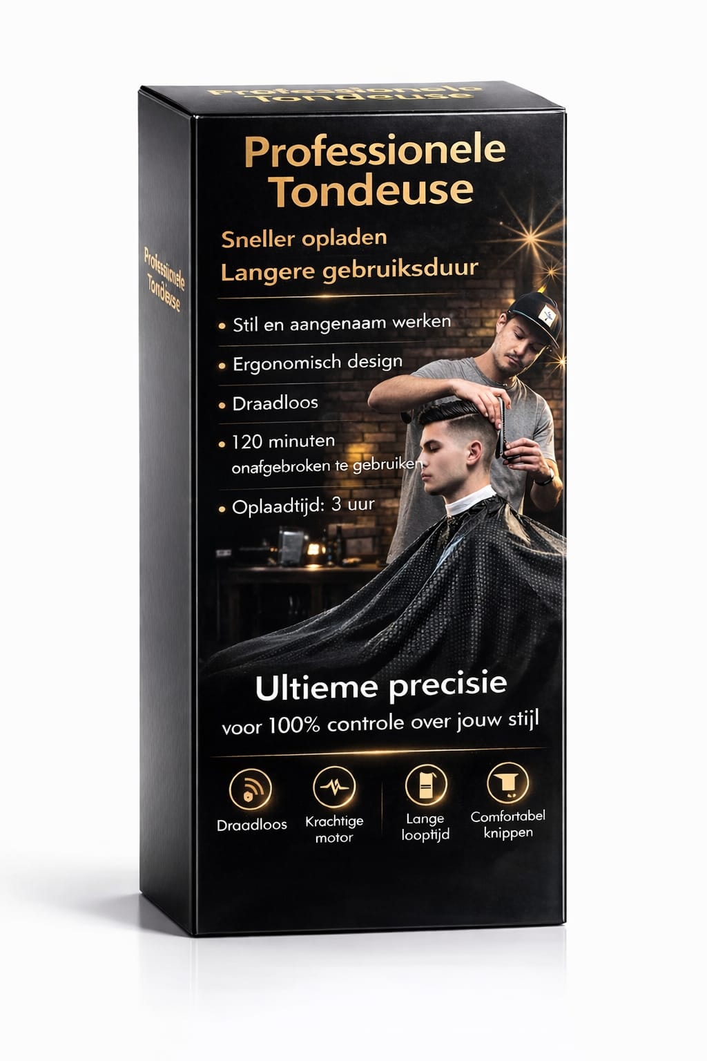 draadloze haar & baard trimmer